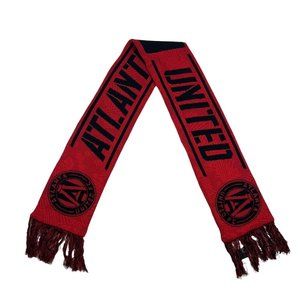 Fanatics Soccer Scarf Atlanta United Black Red Futbol Team MLS Championship